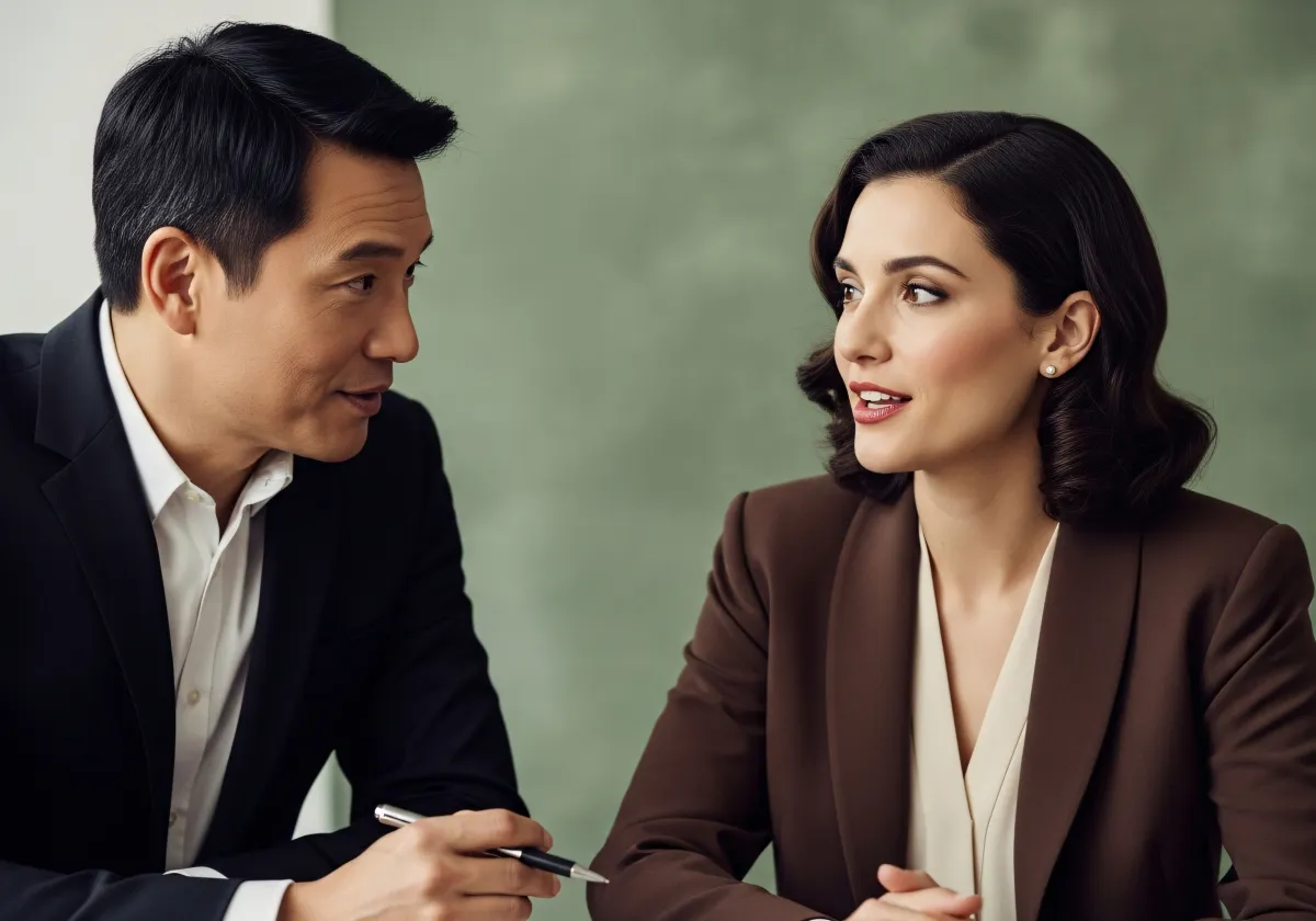 Pessoas conversando em ambiente acolhedor